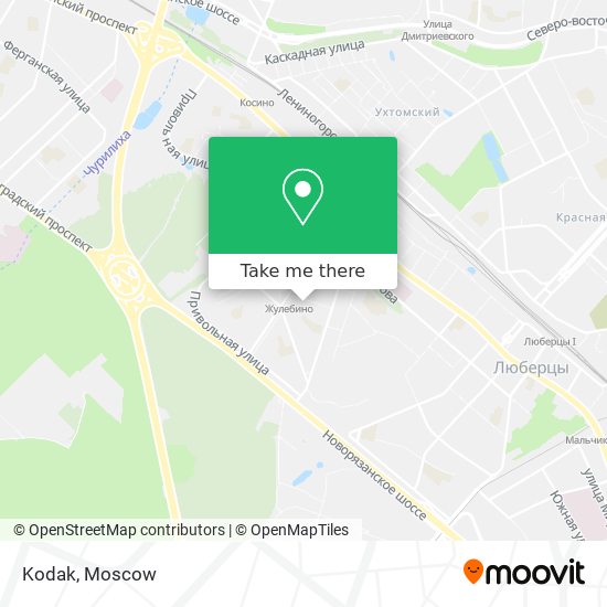 Kodak map