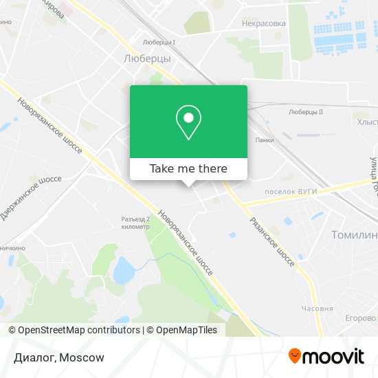 Диалог map