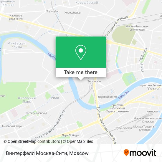 Винтерфелл Москва-Сити map