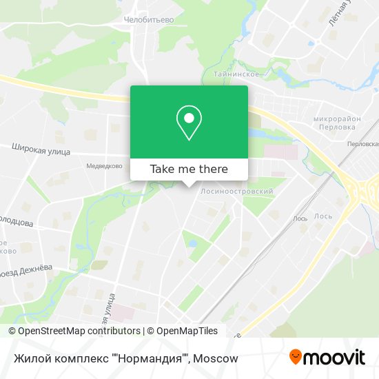 Жилой комплекс ""Нормандия"" map