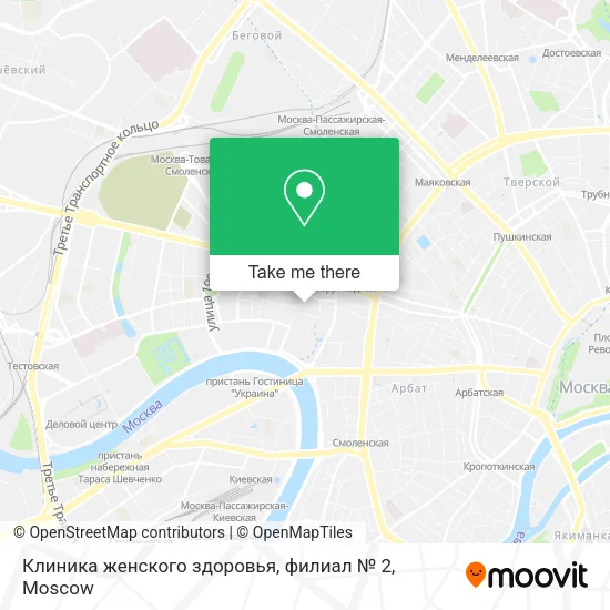 Клиника женского здоровья, филиал № 2 map