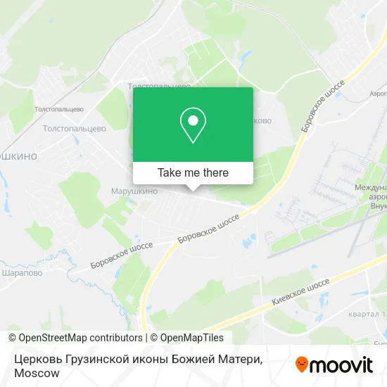 Церковь Грузинской иконы Божией Матери map