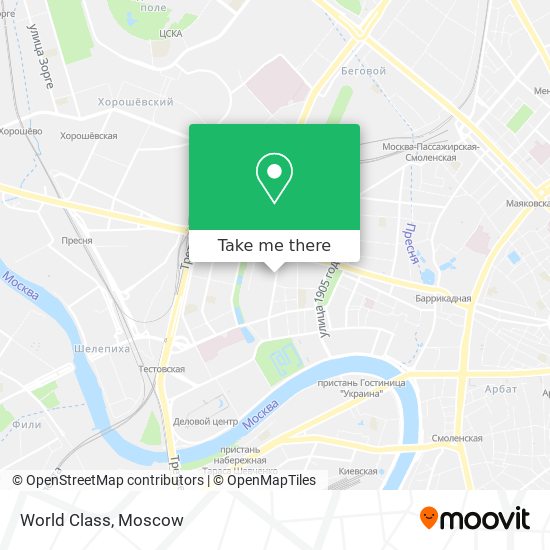 World Class map