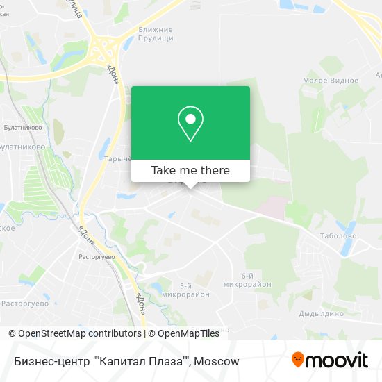 Бизнес-центр ""Капитал Плаза"" map