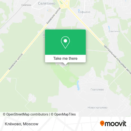 Клёново map