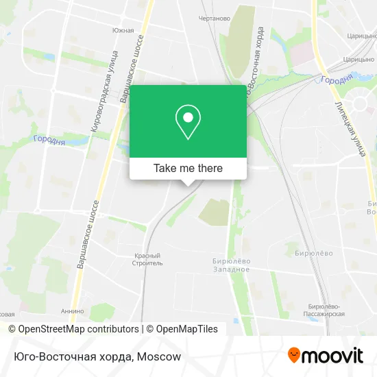 Юго-Восточная хорда map