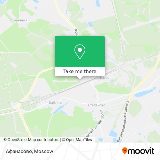 Афанасово map