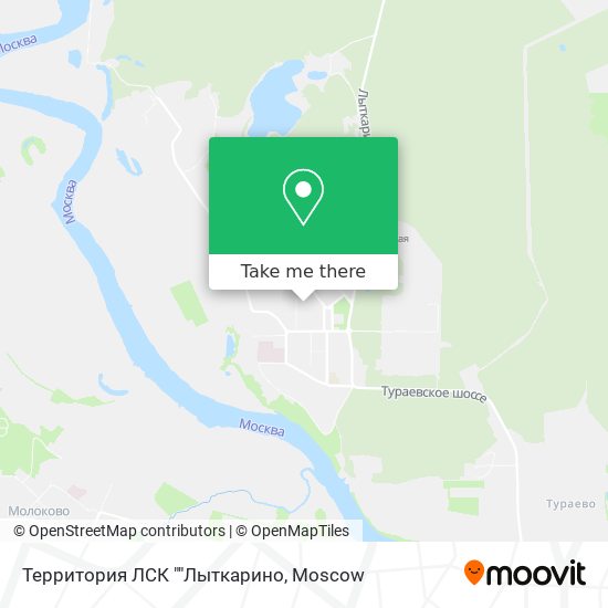 Территория ЛСК ""Лыткарино map