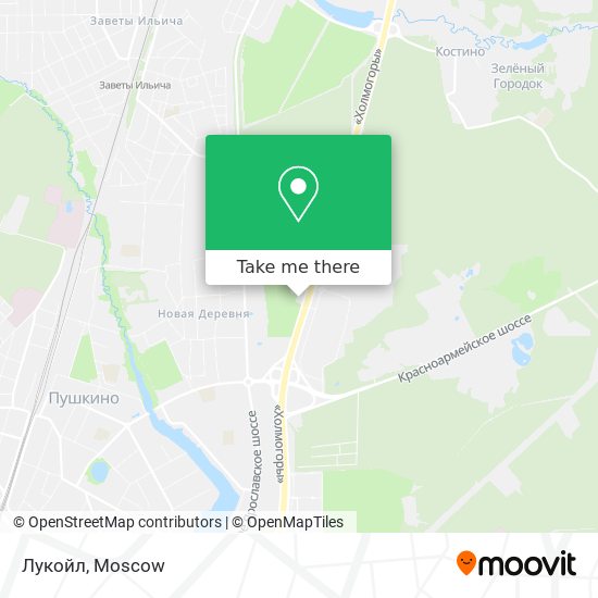 Лукойл map