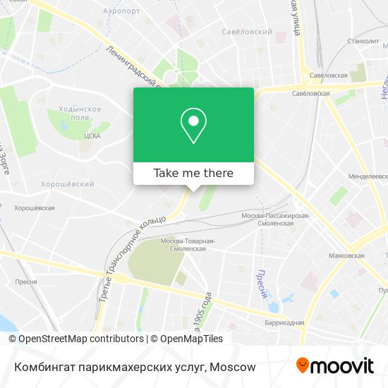 Комбингат парикмахерских услуг map