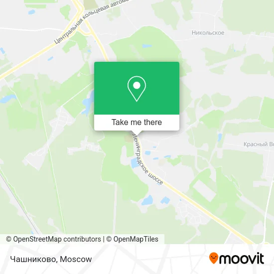 Чашниково map