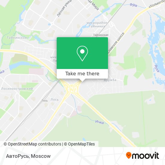 АвтоРусь map