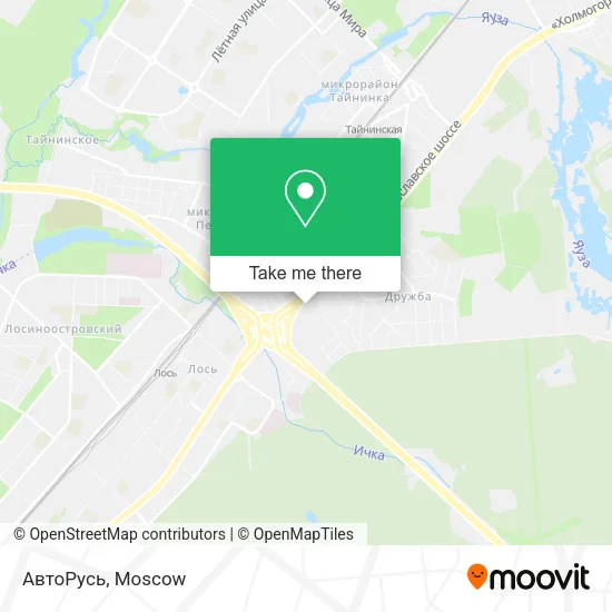 АвтоРусь map