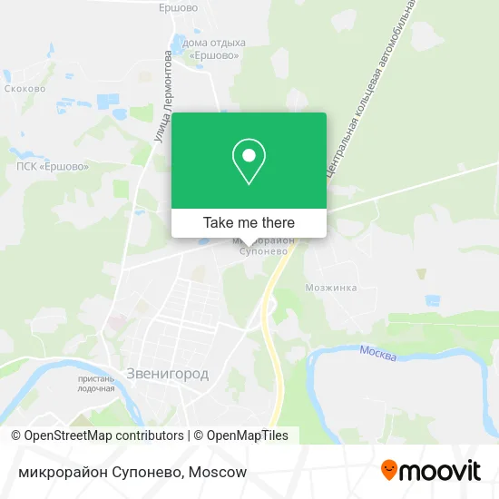 микрорайон Супонево map