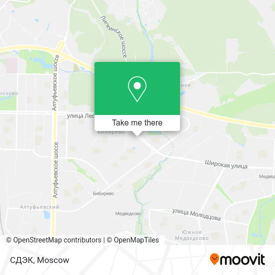 СДЭК map
