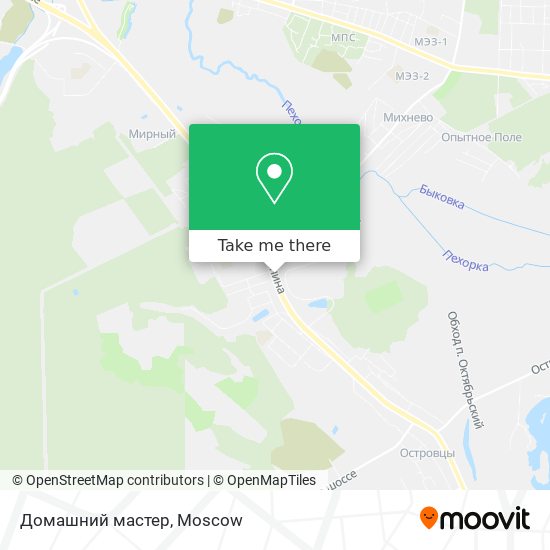 Домашний мастер map