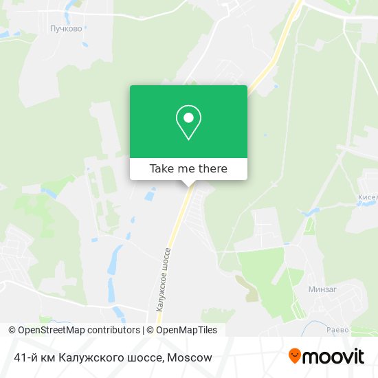 41-й км Калужского шоссе map