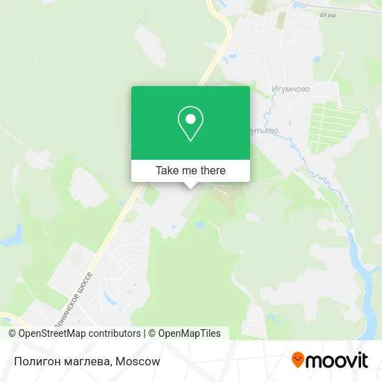 Полигон маглева map