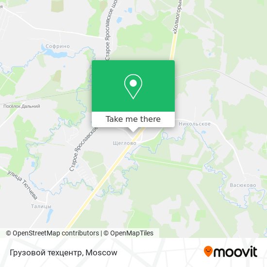 Грузовой техцентр map