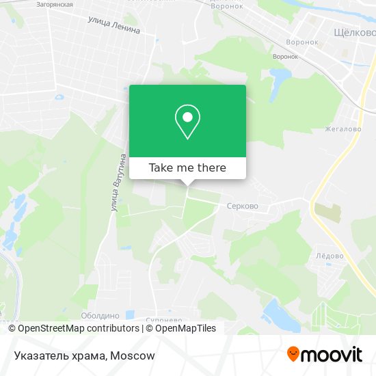 Указатель храма map