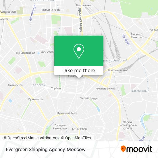 Evergreen Shipping Agency map