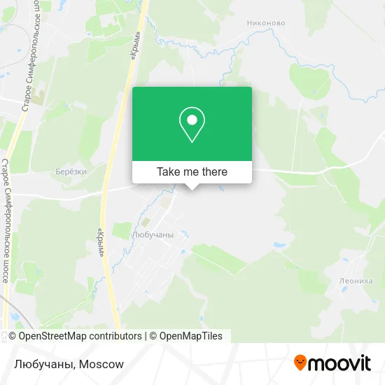 Любучаны map