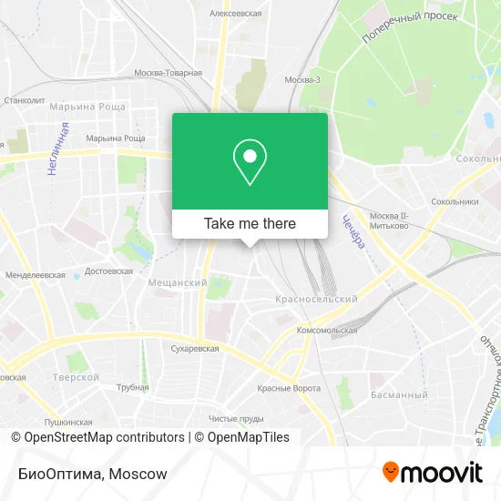 БиоОптима map