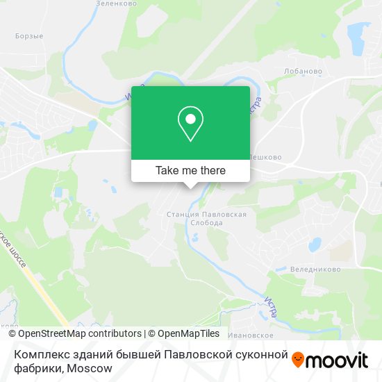 Комплекс зданий бывшей Павловской суконной фабрики map