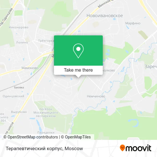 Терапевтический корпус map