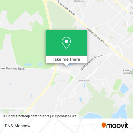 DNS map