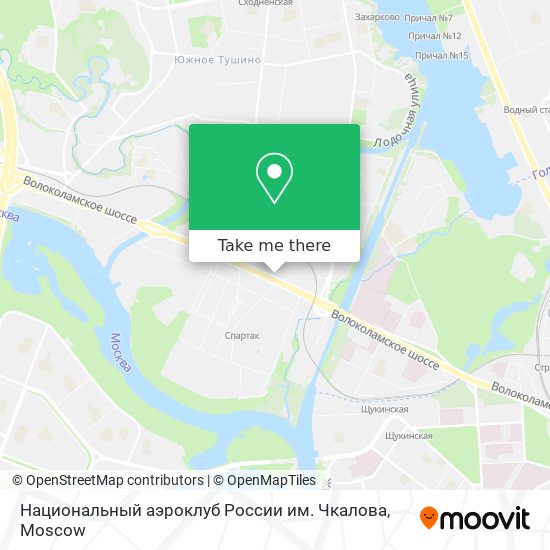 Национальный аэроклуб России им. Чкалова map