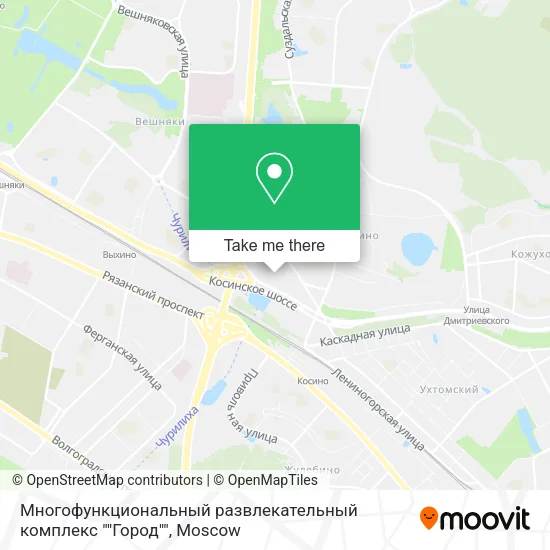 Многофункциональный развлекательный комплекс ""Город"" map