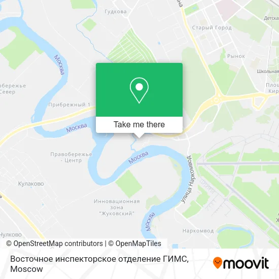 Восточное инспекторское отделение ГИМС map