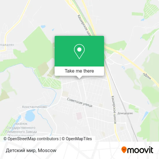 Детский мир map