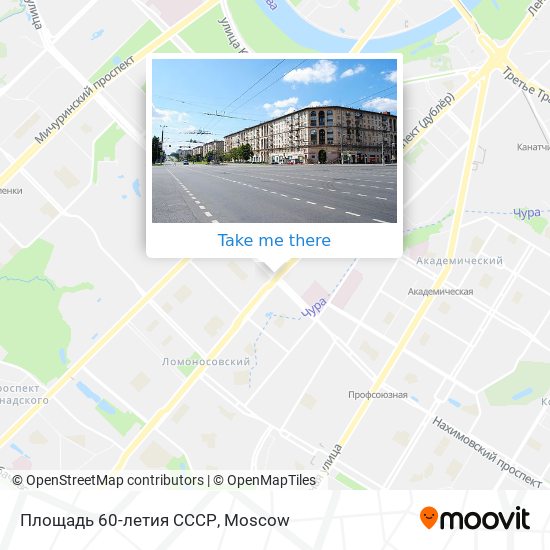 Площадь 60-летия СССР map