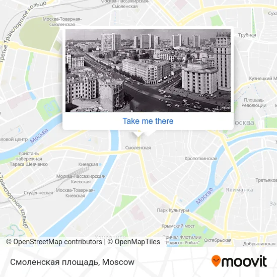 Смоленская площадь map