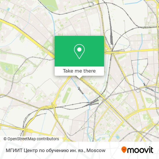 МГИИТ Центр по обучению ин. яз. map