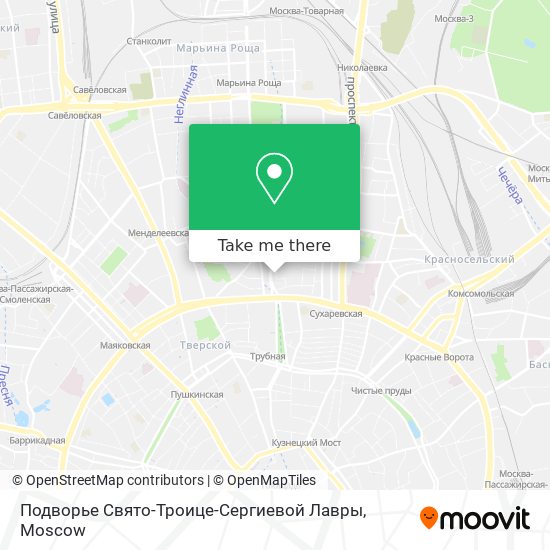 Подворье Свято-Троице-Сергиевой Лавры map