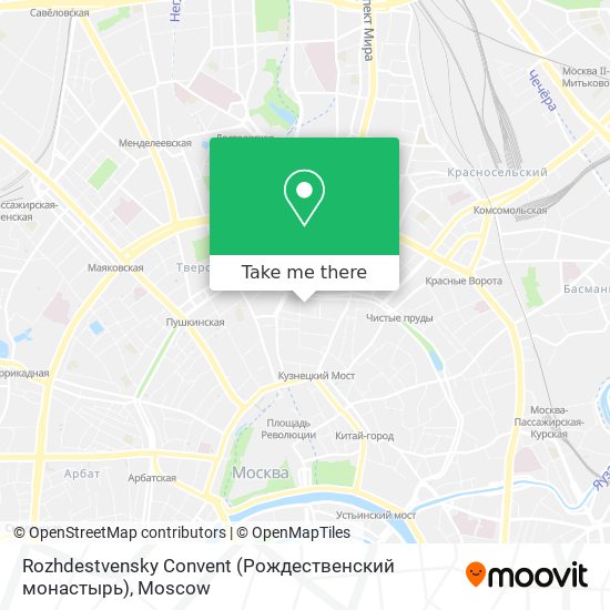 Rozhdestvensky Convent (Рождественский монастырь) map