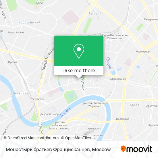 Монастырь братьев Францисканцев map