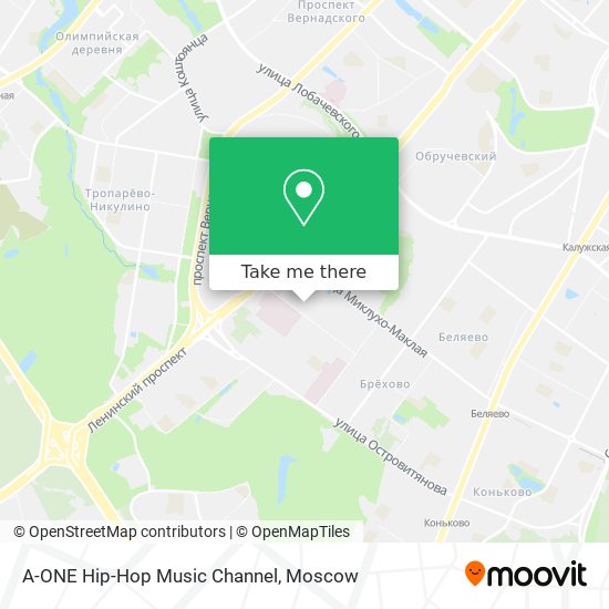 A-ONE Hip-Hop Music Channel map