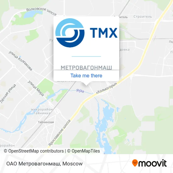 ОАО  Метровагонмаш map