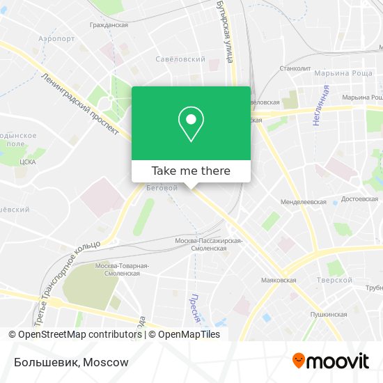 Большевик map
