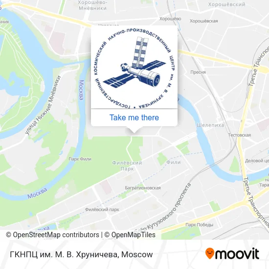 ГКНПЦ им. М. В. Хруничева map