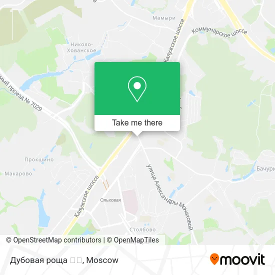 Дубовая роща 🌳🍁 map