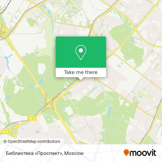 Библиотека «Проспект» map