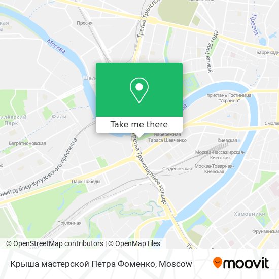 Крыша мастерской Петра Фоменко map