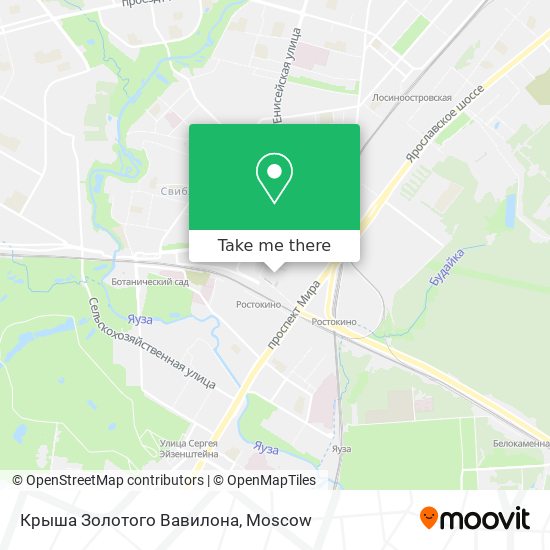 Крыша Золотого Вавилона map