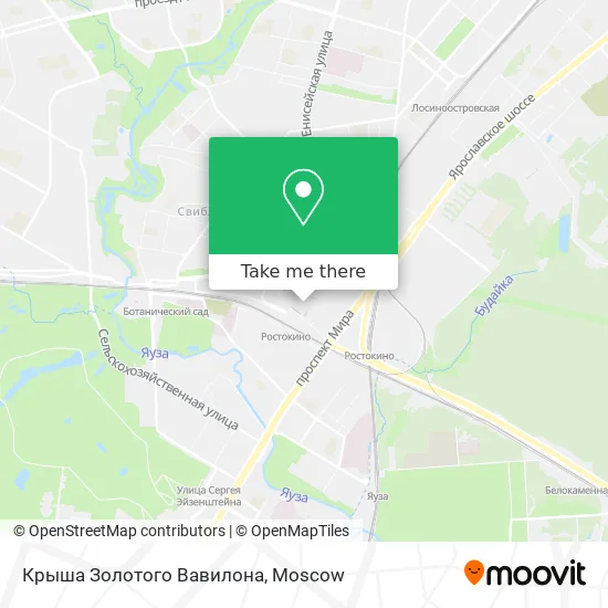Крыша Золотого Вавилона map