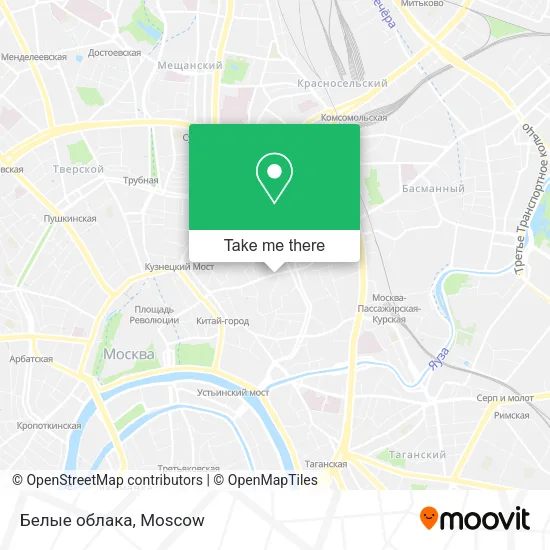 Белые облака map